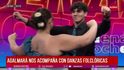 El grupo Agalmar&aacute; nos acompa&ntilde;a con sus danzas en Buenas Noches